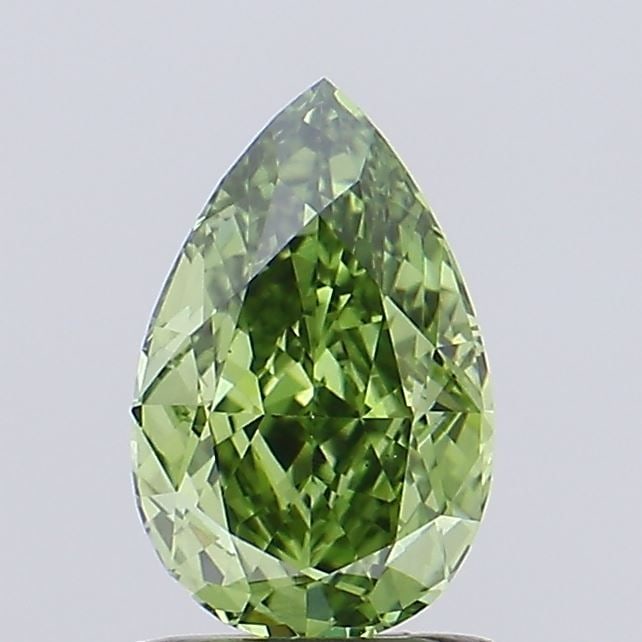 Loose Diamond - PEAR 1.12ct Fancy Intense Green VS1: Loose Diamond - PEAR 1.12ct Fancy Intense Green VS1 Source: This is a real non-mined Diamond that has been grown in a lab Shape: PEAR Carats: 1.12 Color: Fancy Intense Green Certification: NONE Video: