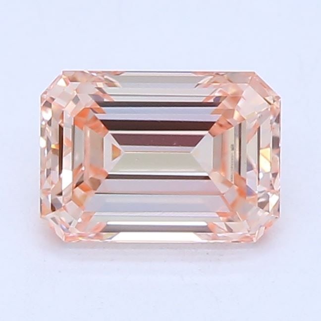 Loose Diamond - EMERALD 0.59ct Fancy Intense Pink VVS2: Loose Diamond - EMERALD 0.59ct Fancy Intense Pink VVS2 Source: This is a real non-mined Diamond that has been grown in a lab Shape: EMERALD Carats: 0.59 Color: Fancy Intense Pink Certification: IGI Vi