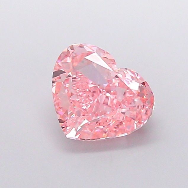 Loose Diamond - HEART 2.51ct Fancy Vivid Pink VS2: Loose Diamond - HEART 2.51ct Fancy Vivid Pink VS2 Source: This is a real non-mined Diamond that has been grown in a lab Shape: HEART Carats: 2.51 Color: Fancy Vivid Pink Certification: IGI Video: