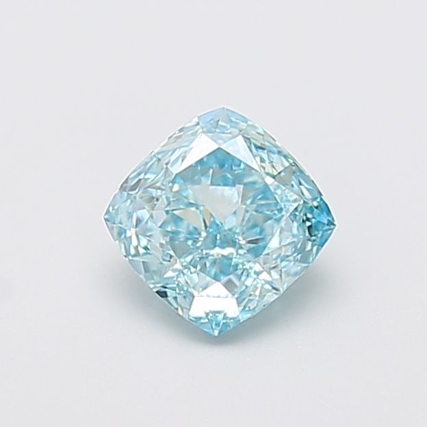 Loose Diamond - CUSHION MODIFIED 1.1ct Fancy Intense Blue VS1: Loose Diamond - CUSHION MODIFIED 1.1ct Fancy Intense Blue VS1 Source: This is a real non-mined Diamond that has been grown in a lab Shape: CUSHION MODIFIED Carats: 1.1 Color: Fancy Intense Blue Certif