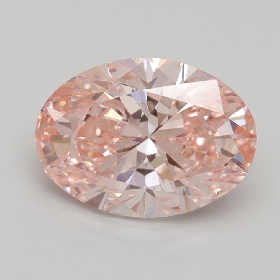 Loose Diamond - OVAL 2.2ct Fancy Intense Pink VS2: Loose Diamond - OVAL 2.2ct Fancy Intense Pink VS2 Source: This is a real non-mined Diamond that has been grown in a lab Shape: OVAL Carats: 2.2 Color: Fancy Intense Pink Certification: IGI Video: