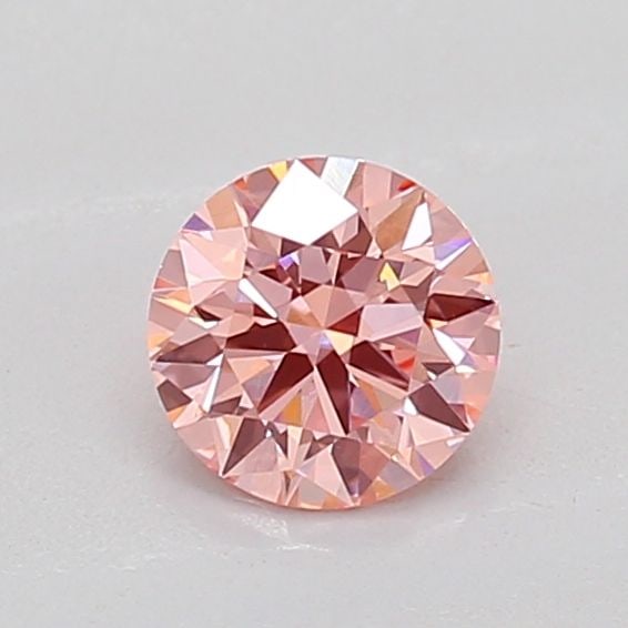 Ideal Loose Diamond - ROUND 0.5ct Fancy Intense Pink VS1: Ideal Loose Diamond - ROUND 0.5ct Fancy Intense Pink VS1 Source: This is a real non-mined Diamond that has been grown in a lab Shape: ROUND Carats: 0.5 Color: Fancy Intense Pink Certification: IGI The