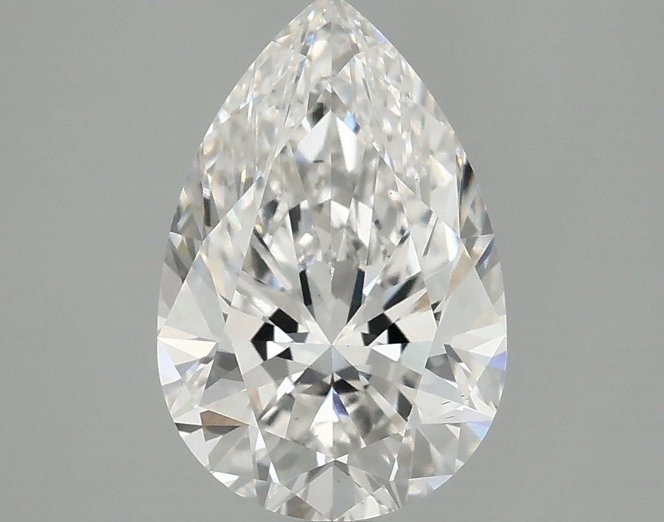 Loose Diamond - PEAR 2.53ct F VS2: Loose Diamond - PEAR 2.53ct F VS2 Source: This is a real non-mined Diamond that has been grown in a lab Shape: PEAR Carats: 2.53 Color: F Clarity: VS2 Certification: IGI Video: