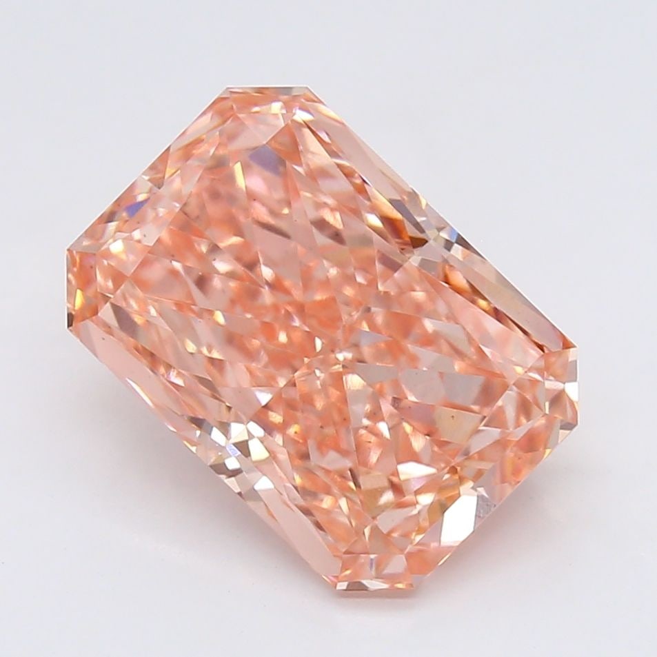 Loose Diamond - RADIANT 2.48ct Fancy Vivid Pink VS2