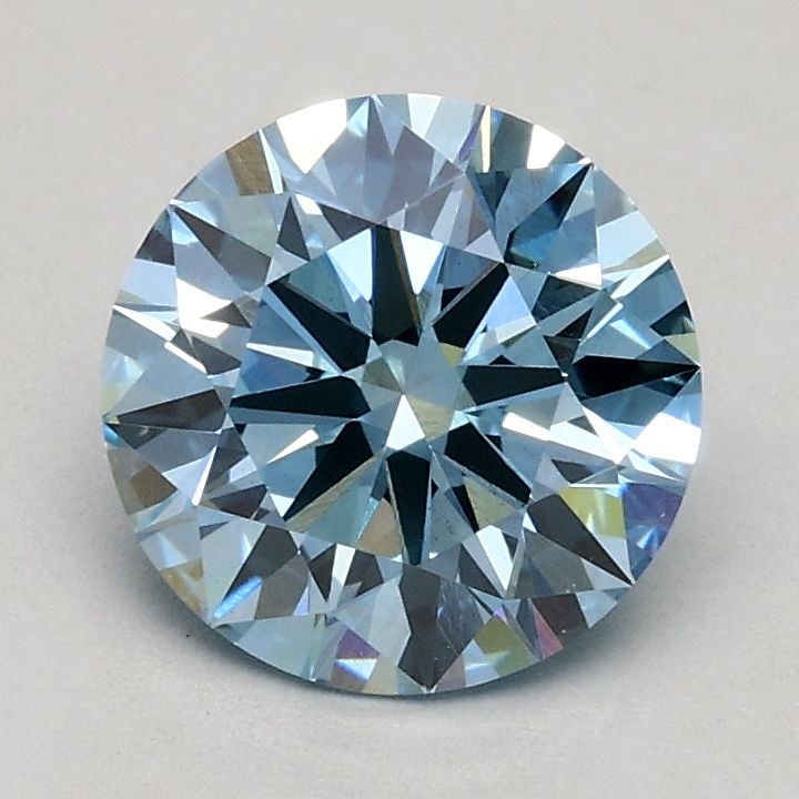 Ideal Loose Diamond - ROUND 1.02ct Fancy Blue VS1