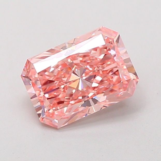 Loose Diamond - RADIANT 1.4ct Fancy Vivid Pink VVS2