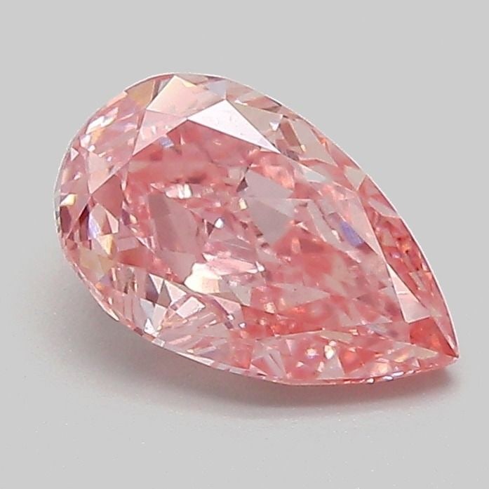 Loose Diamond - PEAR 1.33ct Fancy Vivid Pink VS2: Loose Diamond - PEAR 1.33ct Fancy Vivid Pink VS2 Source: This is a real non-mined Diamond that has been grown in a lab Shape: PEAR Carats: 1.33 Color: Fancy Vivid Pink Certification: IGI Video: