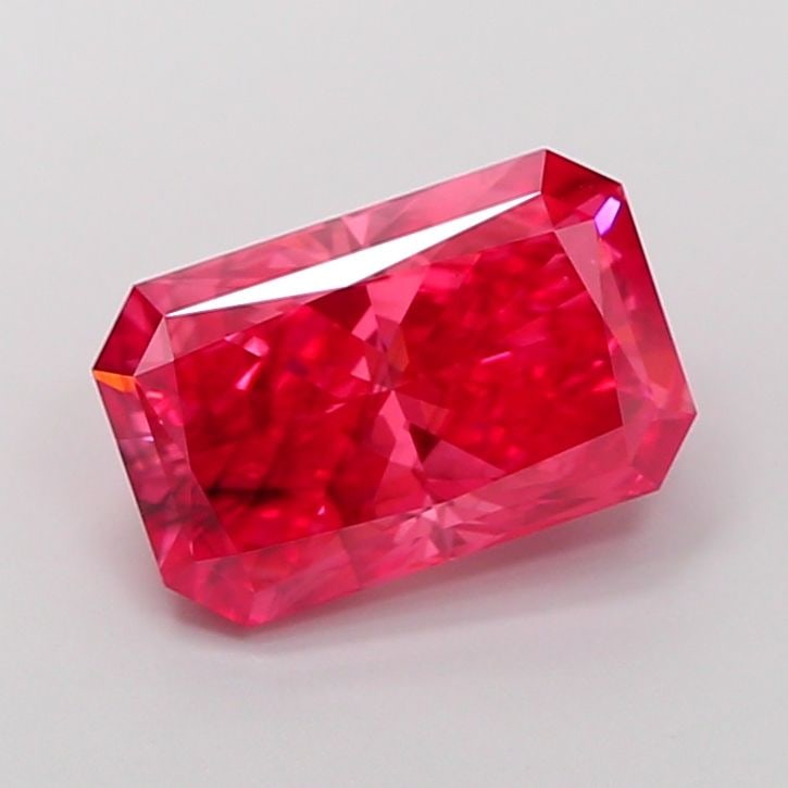 Loose Diamond - RADIANT 3.02ct Fancy Vivid Pink SI1: Loose Diamond - RADIANT 3.02ct Fancy Vivid Pink SI1 Source: This is a real non-mined Diamond that has been grown in a lab Shape: RADIANT Carats: 3.02 Color: Fancy Vivid Pink Certification: IGI Video: