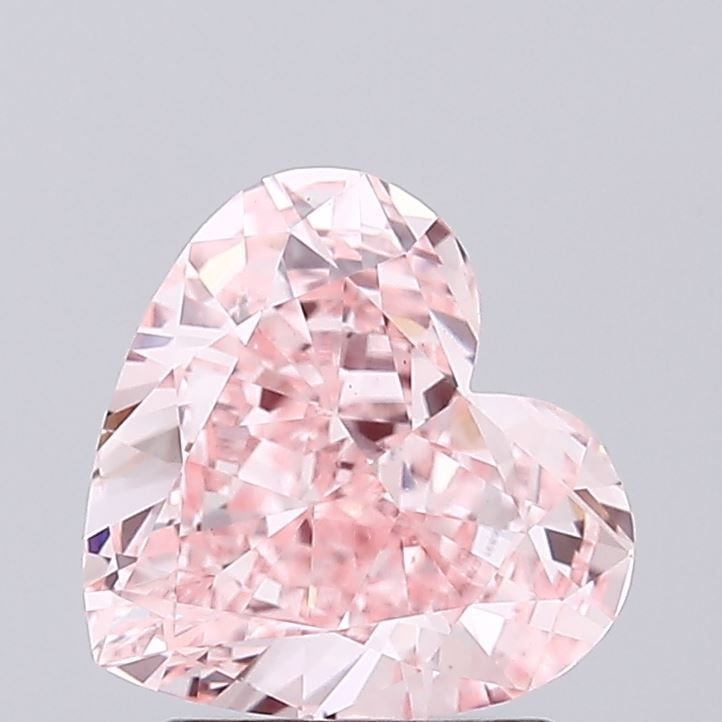 Loose Diamond - HEART 2.0ct Fancy Vivid Pink VS1: Loose Diamond - HEART 2.0ct Fancy Vivid Pink VS1 Source: This is a real non-mined Diamond that has been grown in a lab Shape: HEART Carats: 2.0 Color: Fancy Vivid Pink Certification: IGI Video: