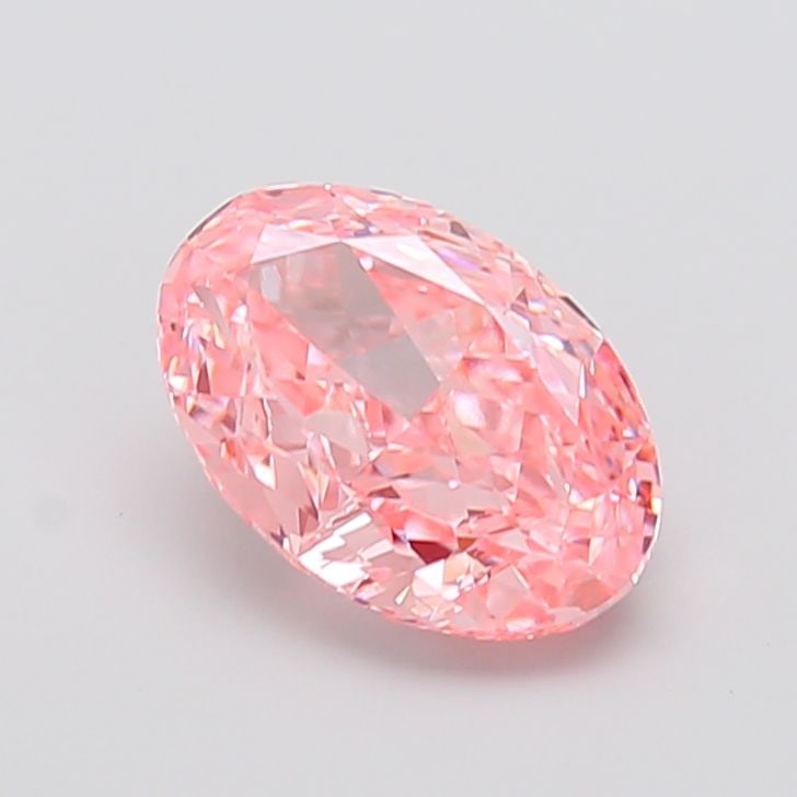 Loose Diamond - OVAL 3.01ct Fancy Vivid Pink VVS2: Loose Diamond - OVAL 3.01ct Fancy Vivid Pink VVS2 Source: This is a real non-mined Diamond that has been grown in a lab Shape: OVAL Carats: 3.01 Color: Fancy Vivid Pink Certification: IGI Video: