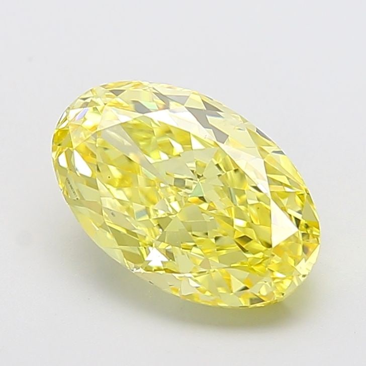 Loose Diamond - OVAL 4.01ct Fancy Intense Yellow VS1 (1 of 1)