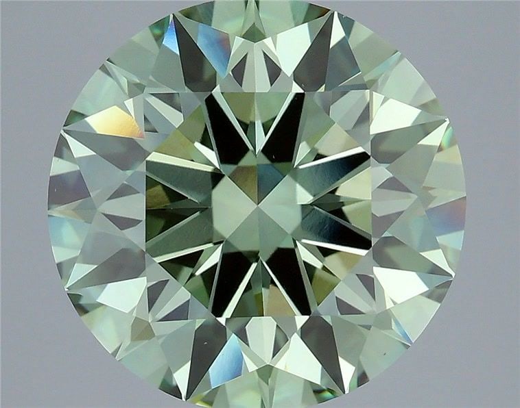 Ideal Loose Diamond - ROUND 6.1ct Fancy Vivid Green VVS2: Ideal Loose Diamond - ROUND 6.1ct Fancy Vivid Green VVS2 Source: This is a real non-mined Diamond that has been grown in a lab Shape: ROUND Carats: 6.1 Color: Fancy Vivid Green Certification: IGI