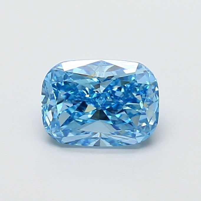 Loose Diamond - CUSHION MODIFIED 1.5ct Fancy Vivid Blue VS2: Loose Diamond - CUSHION MODIFIED 1.5ct Fancy Vivid Blue VS2 Source: This is a real non-mined Diamond that has been grown in a lab Shape: CUSHION MODIFIED Carats: 1.5 Color: Fancy Vivid Blue Certificat