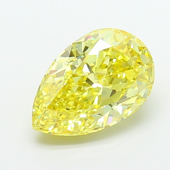Loose Diamond - PEAR 7.0ct Fancy Vivid Yellow VS2: Loose Diamond - PEAR 7.0ct Fancy Vivid Yellow VS2 Source: This is a real non-mined Diamond that has been grown in a lab Shape: PEAR Carats: 7.0 Color: Fancy Vivid Yellow Certification: IGI Video: