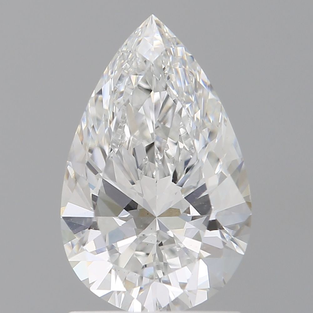 Loose Diamond - PEAR 1.58ct E VS1: Loose Diamond - PEAR 1.58ct E VS1 Source: This is a real non-mined Diamond that has been grown in a lab Shape: PEAR Carats: 1.58 Color: E Clarity: VS1 Certification: IGI Video: