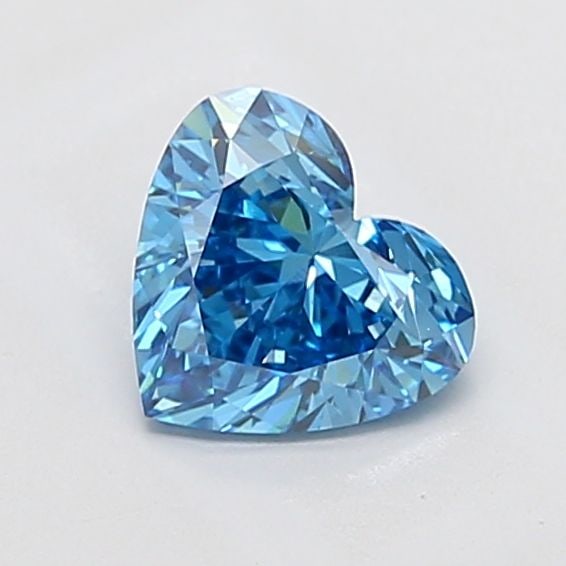 Loose Diamond - HEART 1.5ct Fancy Vivid Blue VS2: Loose Diamond - HEART 1.5ct Fancy Vivid Blue VS2 Source: This is a real non-mined Diamond that has been grown in a lab Shape: HEART Carats: 1.5 Color: Fancy Vivid Blue Certification: IGI Video: