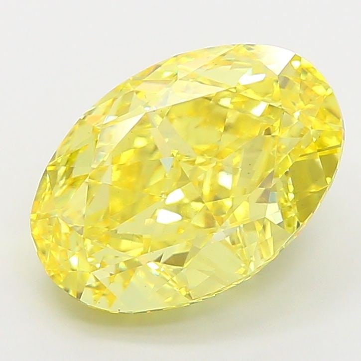 Loose Diamond - OVAL 6.02ct Fancy Intense Yellow VS1: Loose Diamond - OVAL 6.02ct Fancy Intense Yellow VS1 Source: This is a real non-mined Diamond that has been grown in a lab Shape: OVAL Carats: 6.02 Color: Fancy Intense Yellow Certification: IGI Video