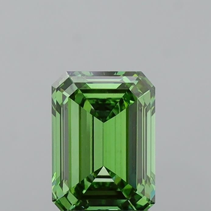 Loose Diamond - EMERALD 1.55ct Fancy Vivid Green VVS2: Loose Diamond - EMERALD 1.55ct Fancy Vivid Green VVS2 Source: This is a real non-mined Diamond that has been grown in a lab Shape: EMERALD Carats: 1.55 Color: Fancy Vivid Green Certification: IGI Vide