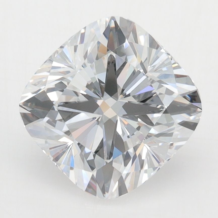 Loose Diamond - CUSHION MODIFIED 3.27ct D VVS2: Loose Diamond - CUSHION MODIFIED 3.27ct D VVS2 Source: This is a real non-mined Diamond that has been grown in a lab Shape: CUSHION MODIFIED Carats: 3.27 Color: D Clarity: VVS2 Certification: IGI Vide
