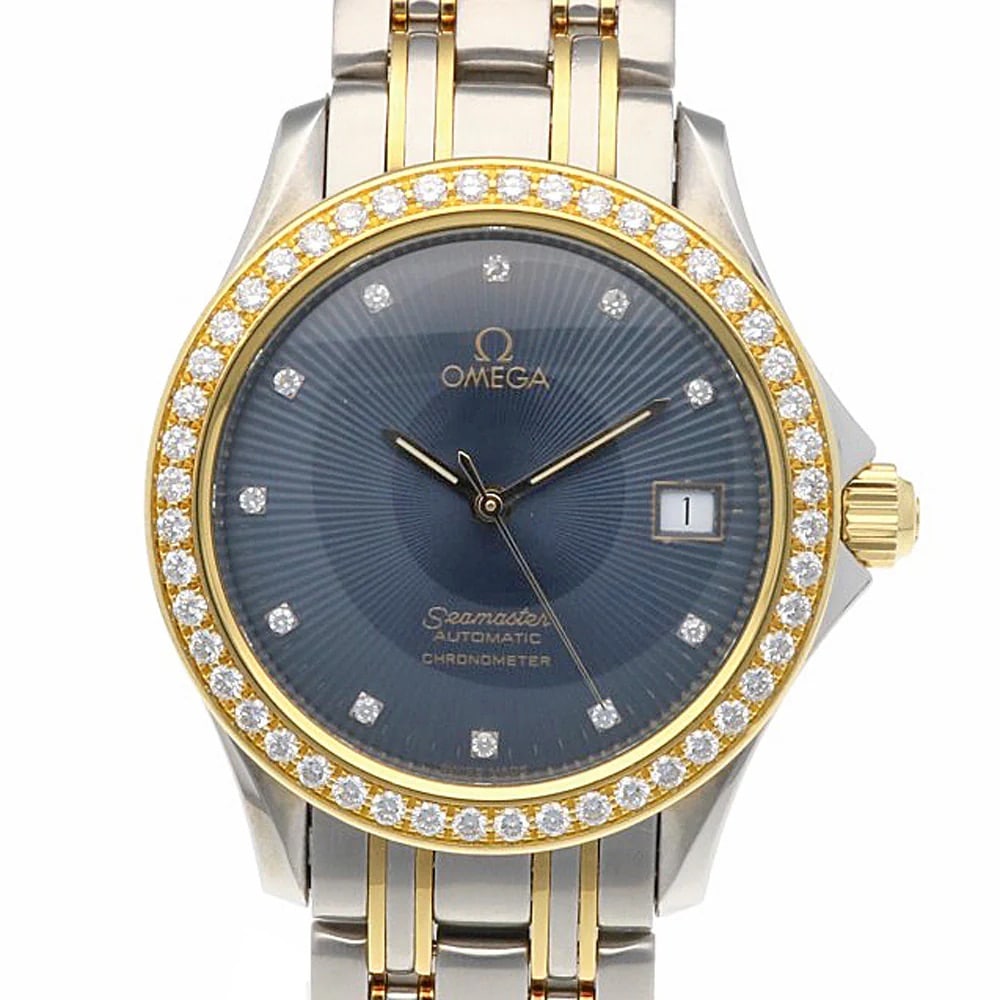 Omega Ref. 2305.15 Seamaster 31mm blue dial watch (1 of 6)
