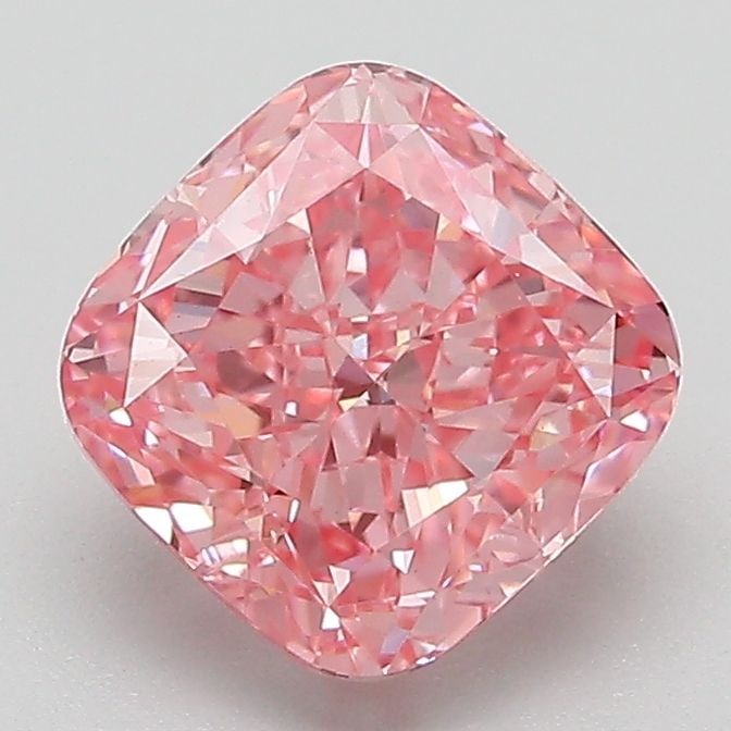 Loose Diamond - CUSHION MODIFIED 2.01ct Fancy Vivid Pink VVS2