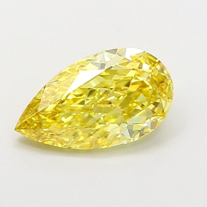 Loose Diamond - PEAR 1.67ct Fancy Vivid Yellow VS1: Loose Diamond - PEAR 1.67ct Fancy Vivid Yellow VS1 Source: This is a real non-mined Diamond that has been grown in a lab Shape: PEAR Carats: 1.67 Color: Fancy Vivid Yellow Certification: IGI Video: