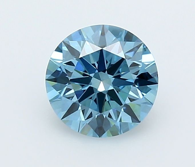 Ideal Loose Diamond - ROUND 1.49ct Fancy Vivid Blue VVS1