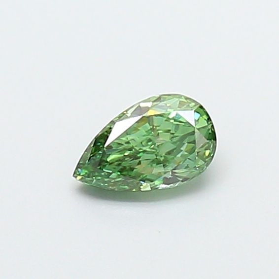 Loose Diamond - PEAR 0.3ct Fancy Vivid Green VS1: Loose Diamond - PEAR 0.3ct Fancy Vivid Green VS1 Source: This is a real non-mined Diamond that has been grown in a lab Shape: PEAR Carats: 0.3 Color: Fancy Vivid Green Certification: NONE Video: