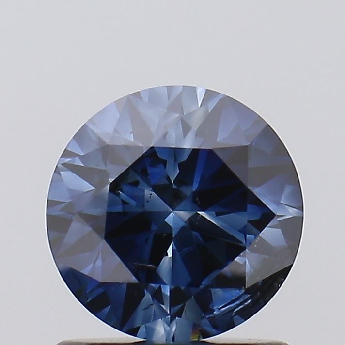 Loose Diamond - ROUND 1.09ct Fancy Deep Blue I1: Loose Diamond - ROUND 1.09ct Fancy Deep Blue I1 Source: This is a real non-mined Diamond that has been grown in a lab Shape: ROUND Carats: 1.09 Color: Fancy Deep Blue Certification: NONE Video: Video