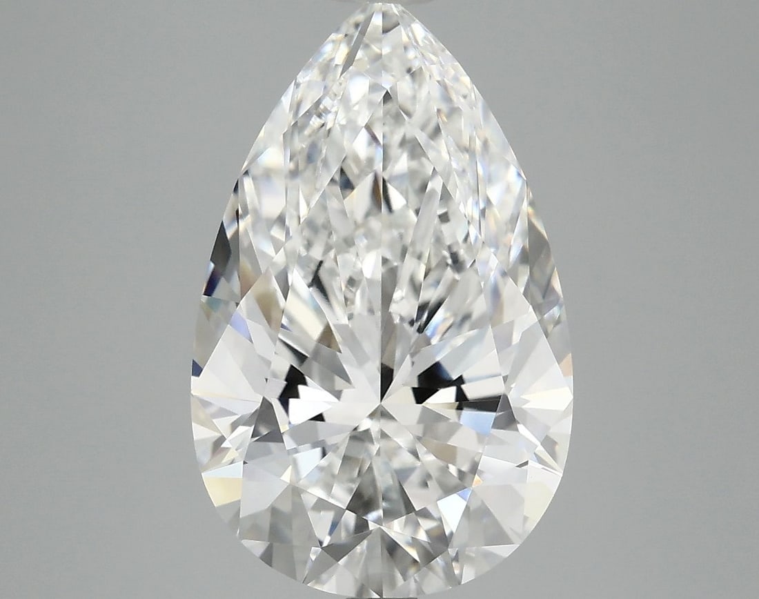 Loose Diamond - PEAR 5.09ct E VVS2: Loose Diamond - PEAR 5.09ct E VVS2 Source: This is a real non-mined Diamond that has been grown in a lab Shape: PEAR Carats: 5.09 Color: E Clarity: VVS2 Certification: IGI Video: