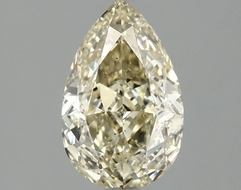Loose Diamond - PEAR 1.59ct Fancy Yellow VS2: Loose Diamond - PEAR 1.59ct Fancy Yellow VS2 Source: This is a real non-mined Diamond that has been grown in a lab Shape: PEAR Carats: 1.59 Color: Fancy Yellow Certification: IGI Video: