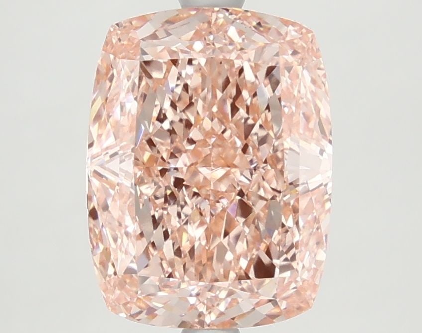 Loose Diamond - CUSHION MODIFIED 3.42ct Fancy Vivid Pink VS1: Loose Diamond - CUSHION MODIFIED 3.42ct Fancy Vivid Pink VS1 Source: This is a real non-mined Diamond that has been grown in a lab Shape: CUSHION MODIFIED Carats: 3.42 Color: Fancy Vivid Pink Certific