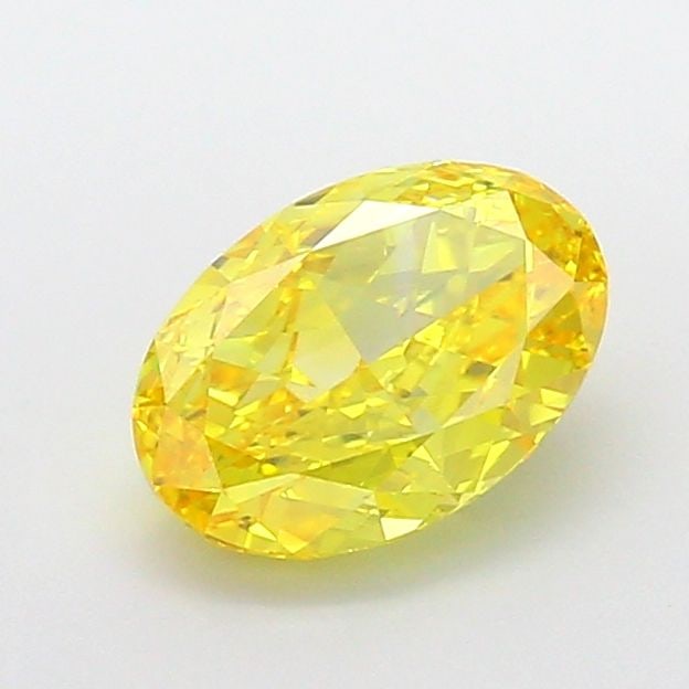 Loose Diamond - OVAL 2.05ct Fancy Vivid Yellow VVS2: Loose Diamond - OVAL 2.05ct Fancy Vivid Yellow VVS2 Source: This is a real non-mined Diamond that has been grown in a lab Shape: OVAL Carats: 2.05 Color: Fancy Vivid Yellow Certification: NONE The Dia