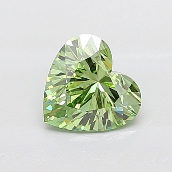 Loose Diamond - HEART 1.04ct Fancy Vivid Green VVS2: Loose Diamond - HEART 1.04ct Fancy Vivid Green VVS2 Source: This is a real non-mined Diamond that has been grown in a lab Shape: HEART Carats: 1.04 Color: Fancy Vivid Green Certification: IGI Video: