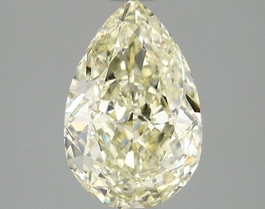 Loose Diamond - PEAR 2.09ct Fancy Intense Yellow VS1: Loose Diamond - PEAR 2.09ct Fancy Intense Yellow VS1 Source: This is a real non-mined Diamond that has been grown in a lab Shape: PEAR Carats: 2.09 Color: Fancy Intense Yellow Certification: IGI Video