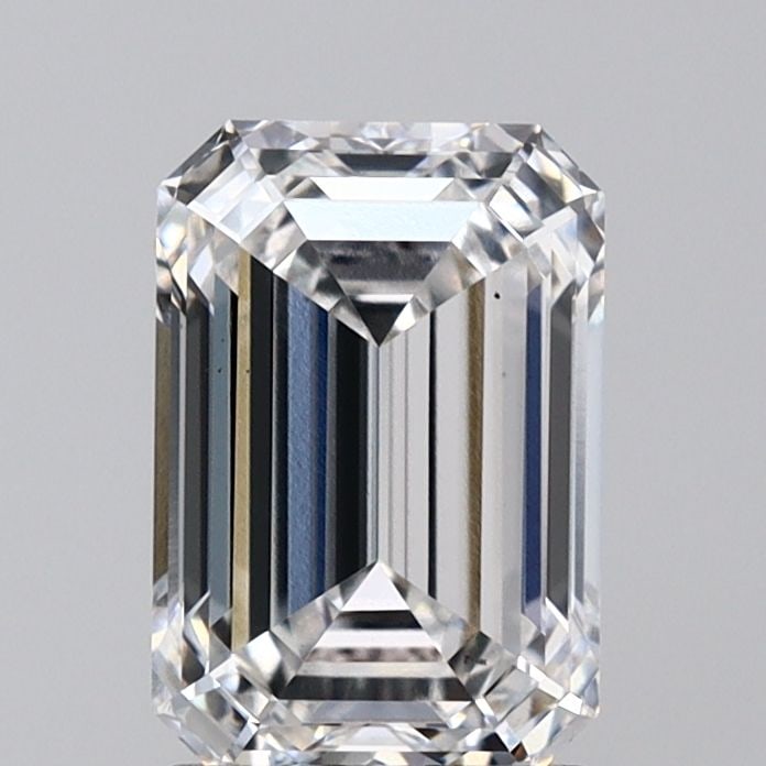 Loose Diamond - EMERALD 2.08ct D VS1: Loose Diamond - EMERALD 2.08ct D VS1 Source: This is a real non-mined Diamond that has been grown in a lab Shape: EMERALD Carats: 2.08 Color: D Clarity: VS1 Certification: IGI Video: