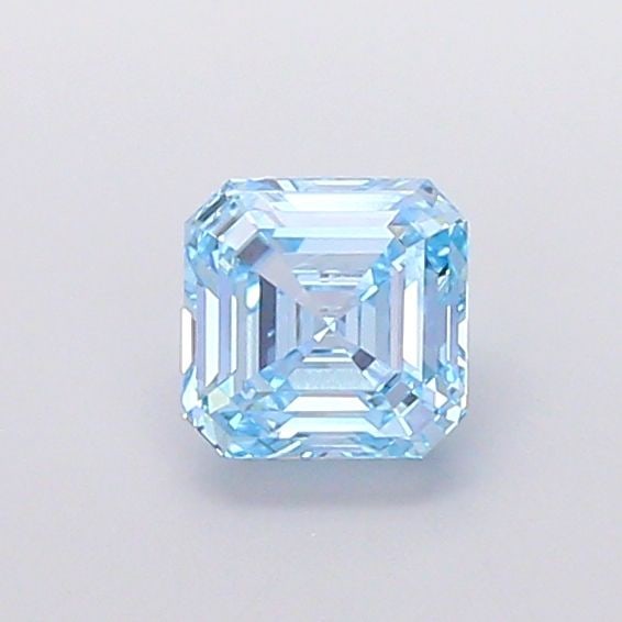 Loose Diamond - ASSCHER 1.19ct Fancy Vivid Blue VVS1: Loose Diamond - ASSCHER 1.19ct Fancy Vivid Blue VVS1 Source: This is a real non-mined Diamond that has been grown in a lab Shape: ASSCHER Carats: 1.19 Color: Fancy Vivid Blue Certification: IGI Video: