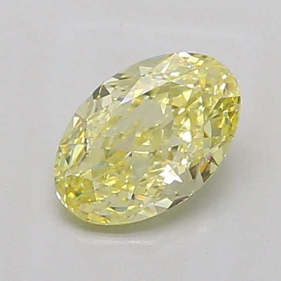 Loose Diamond - OVAL 1.5ct Fancy Intense Yellow VS1: Loose Diamond - OVAL 1.5ct Fancy Intense Yellow VS1 Source: This is a real non-mined Diamond that has been grown in a lab Shape: OVAL Carats: 1.5 Color: Fancy Intense Yellow Certification: IGI Video: