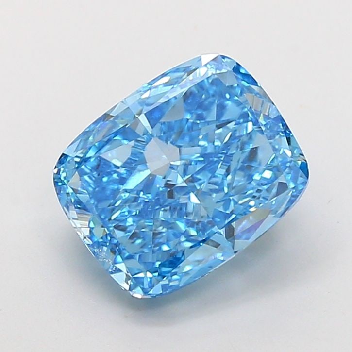 Loose Diamond - CUSHION MODIFIED 4.0ct Fancy Vivid Blue VVS2: Loose Diamond - CUSHION MODIFIED 4.0ct Fancy Vivid Blue VVS2 Source: This is a real non-mined Diamond that has been grown in a lab Shape: CUSHION MODIFIED Carats: 4.0 Color: Fancy Vivid Blue