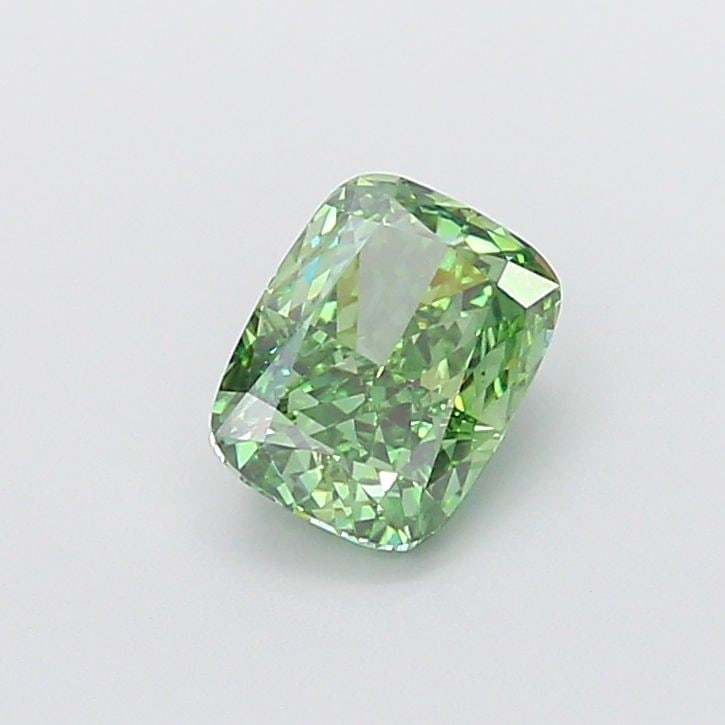 Loose Diamond - CUSHION MODIFIED 3.0ct Fancy Vivid Green VS2: Loose Diamond - CUSHION MODIFIED 3.0ct Fancy Vivid Green VS2 Source: This is a real non-mined Diamond that has been grown in a lab Shape: CUSHION MODIFIED Carats: 3.0 Color: Fancy Vivid Green