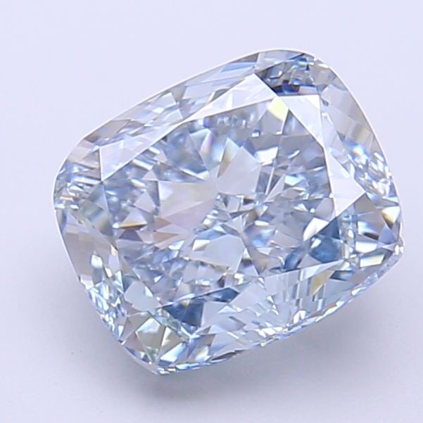 Loose Diamond - CUSHION MODIFIED 2.54ct Fancy Intense Blue VVS1: Loose Diamond - CUSHION MODIFIED 2.54ct Fancy Intense Blue VVS1 Source: This is a real non-mined Diamond that has been grown in a lab Shape: CUSHION MODIFIED Carats: 2.54 Color: Fancy Intense Blue Cer