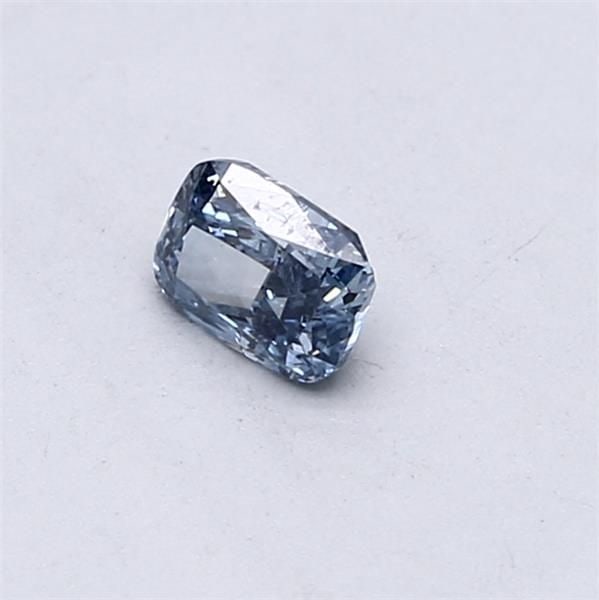 Loose Diamond - CUSHION MODIFIED 0.31ct Fancy Vivid Blue SI1: Loose Diamond - CUSHION MODIFIED 0.31ct Fancy Vivid Blue SI1 Source: This is a real non-mined Diamond that has been grown in a lab Shape: CUSHION MODIFIED Carats: 0.31 Color: Fancy Vivid Blue Certific