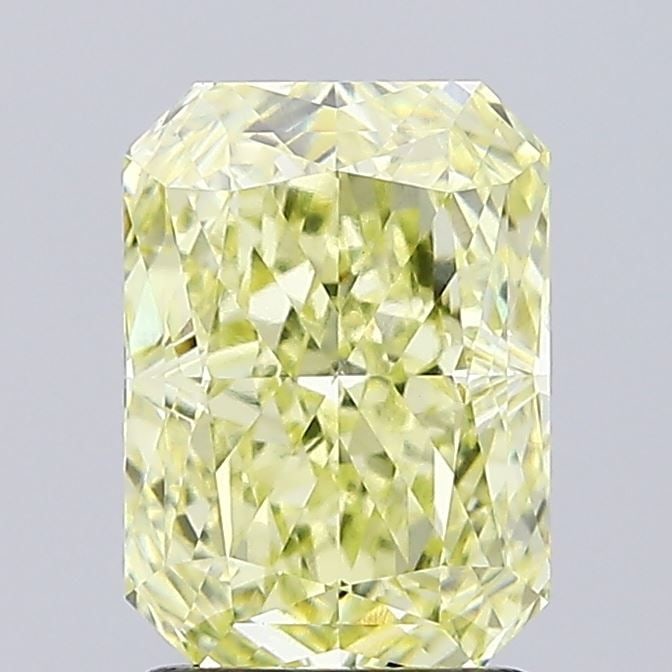 Loose Diamond - RADIANT 2.03ct Fancy Intense Yellow VVS2: Loose Diamond - RADIANT 2.03ct Fancy Intense Yellow VVS2 Source: This is a real non-mined Diamond that has been grown in a lab Shape: RADIANT Carats: 2.03 Color: Fancy Intense Yellow Certification: IG