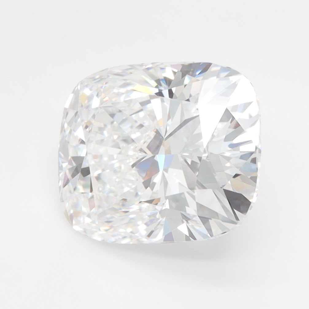 Loose Diamond - CUSHION BRILLIANT 3.39ct D FL: Loose Diamond - CUSHION BRILLIANT 3.39ct D FL Source: This is a real non-mined Diamond that has been grown in a lab Shape: CUSHION BRILLIANT Carats: 3.39 Color: D Clarity: FL Certification: GIA The Di