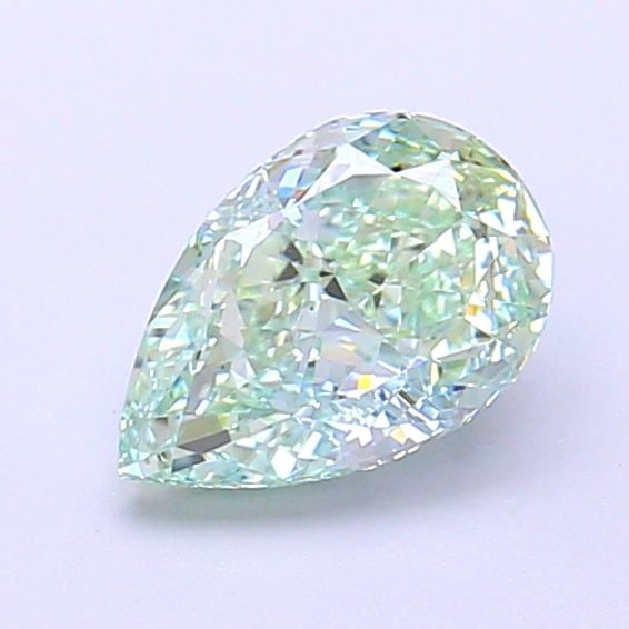 Loose Diamond - PEAR 1.02ct Fancy Vivid Green VVS1: Loose Diamond - PEAR 1.02ct Fancy Vivid Green VVS1 Source: This is a real non-mined Diamond that has been grown in a lab Shape: PEAR Carats: 1.02 Color: Fancy Vivid Green Certification: IGI Video: