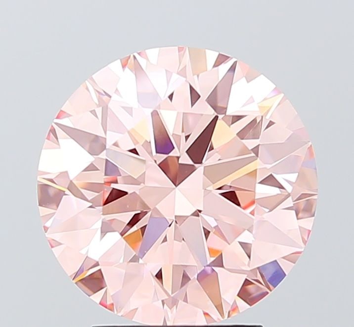 Ideal Loose Diamond - ROUND 3.56ct Fancy Intense Pink VVS2: Ideal Loose Diamond - ROUND 3.56ct Fancy Intense Pink VVS2 Source: This is a real non-mined Diamond that has been grown in a lab Shape: ROUND Carats: 3.56 Color: Fancy Intense Pink Certification: IGI 