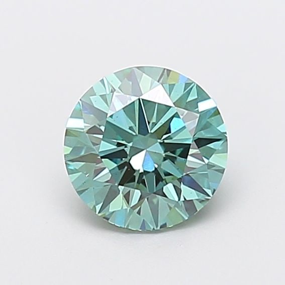 Loose Diamond - ROUND 1.21ct Fancy Vivid Green VS1: Loose Diamond - ROUND 1.21ct Fancy Vivid Green VS1 Source: This is a real non-mined Diamond that has been grown in a lab Shape: ROUND Carats: 1.21 Color: Fancy Vivid Green Certification: IGI Video: