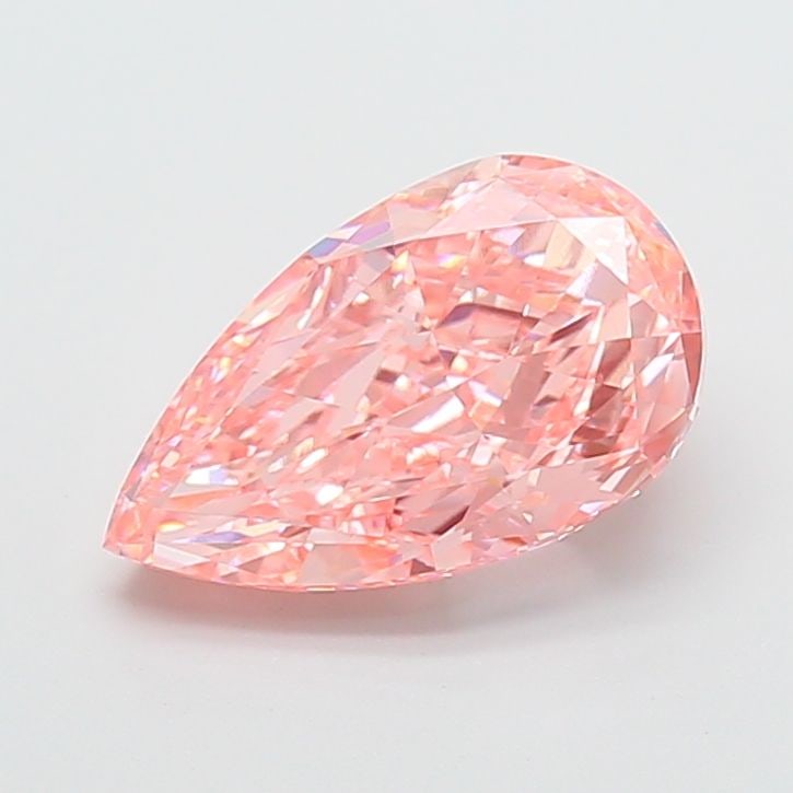 Loose Diamond - PEAR 4.0ct Fancy Vivid Pink VS2: Loose Diamond - PEAR 4.0ct Fancy Vivid Pink VS2 Source: This is a real non-mined Diamond that has been grown in a lab Shape: PEAR Carats: 4.0 Color: Fancy Vivid Pink Certification: IGI Video: