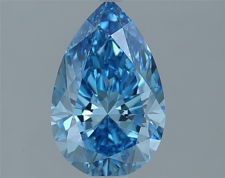 Loose Diamond - PEAR 1.05ct Fancy Vivid Blue VS2: Loose Diamond - PEAR 1.05ct Fancy Vivid Blue VS2 Source: This is a real non-mined Diamond that has been grown in a lab Shape: PEAR Carats: 1.05 Color: Fancy Vivid Blue Certification: IGI Video: