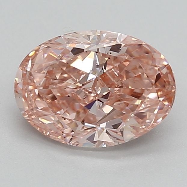Loose Diamond - OVAL 0.95ct Fancy Vivid Pink SI1: Loose Diamond - OVAL 0.95ct Fancy Vivid Pink SI1 Source: This is a real non-mined Diamond that has been grown in a lab Shape: OVAL Carats: 0.95 Color: Fancy Vivid Pink Certification: NONE The Diamond 